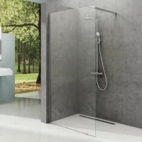 Душевая перегородка Ravak Walk-In Wall GW9WG0C00Z1 120х200 см, профиль хром Душевая перегородка Ravak Walk-In Wall GW9WG0C00Z1 120х200 см, профиль хром