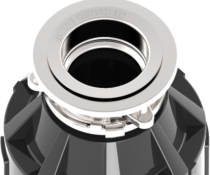 Комплект Мойка GranFest Vertex GF-V-580 графит + Измельчитель Bone Crusher BC 910-SL-Slim Line