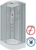 Душевая кабина Niagara Classic NG-3312-14LF 120х80 см, с гидромассажем и пультом управления