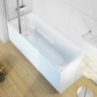 Акриловая ванна Ravak Chrome без опоры 180x80 см, пристенная, белая