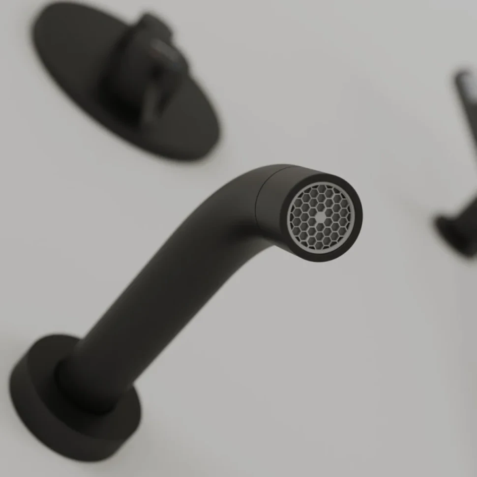 Душевой комплект Sancos Select SC3004MB черный матовый, С ВНУТРЕННЕЙ ЧАСТЬЮ