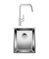 Комплект Мойка Blanco Andano 340-U + Смеситель Grohe Eurosmart