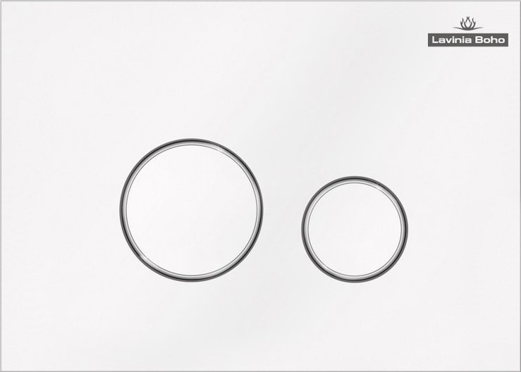 Комплект Lavinia Boho Унитаз подвесной Biore Compacto Rimless 3304101C + Крышка-сиденье Biore 33290420 с микролифтом + Инсталляция RelFix 38010020 + Кнопка RelFix 3805004W белая, хром