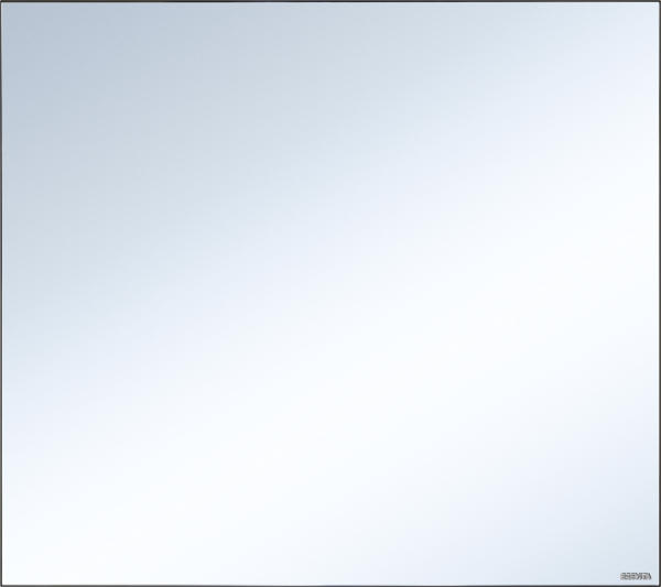 Зеркало Brevita Mars 90 черное матовое