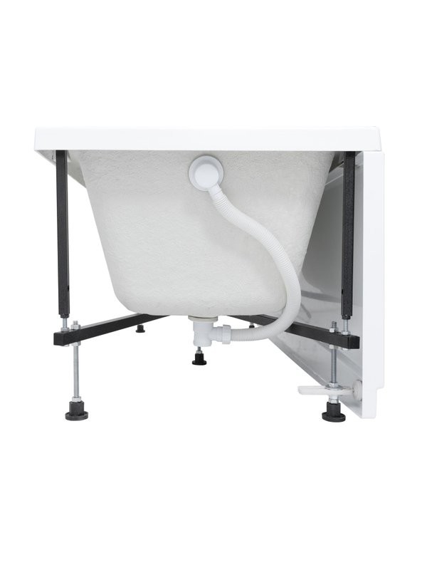 Акриловая ванна Aquanet Agata 352894 170x70 см, пристенная, белая, с каркасом