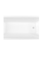 Акриловая ванна Aquanet Agata 352894 170x70 см, пристенная, белая, с каркасом