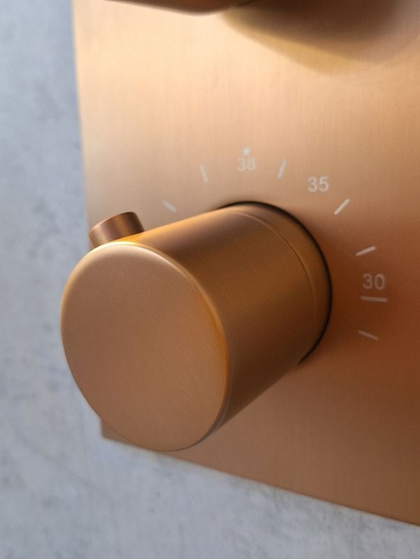 Душевой комплект AltroBagno Unione AltroBagnoUnione040410BC С ВНУТРЕННЕЙ ЧАСТЬЮ, матовая медь