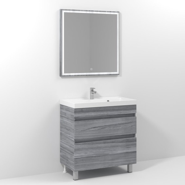 Мебель для ванной комнаты Vod-Ok Best 80 напольная, лиственница