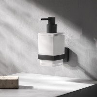 Дозатор для жидкого мыла AM.PM Gem A9036922 настенный, черный Дозатор для жидкого мыла AM.PM Gem A9036922 настенный, черный