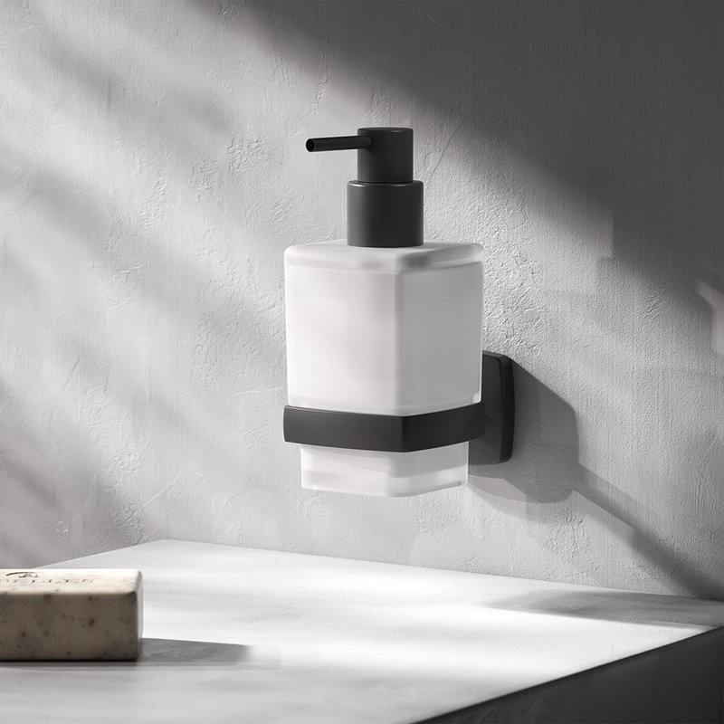 Дозатор для жидкого мыла AM.PM Gem A9036922 настенный, черный