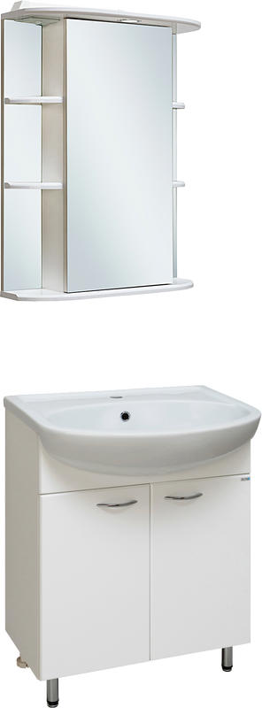 Мебель для ванной комнаты Runo Уют 60 белая