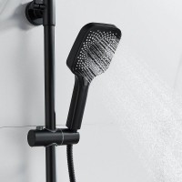 Душевая стойка Shevanik S9636H черная