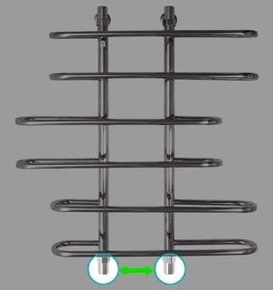 Полотенцесушитель водяной Energy Aero 100x60