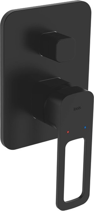 Душевой комплект Смеситель IDDIS Slide SLIBL00i67 + Гарнитур Swedbe Hermes 5136B + Подключение Built-in Shower Accessories 004BL00i62 + Излив SLIBL0Si63