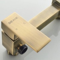 Гигиенический душ Shevanik S137Q со смесителем, бронза