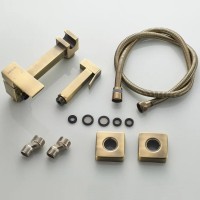 Гигиенический душ Shevanik S137Q со смесителем, бронза