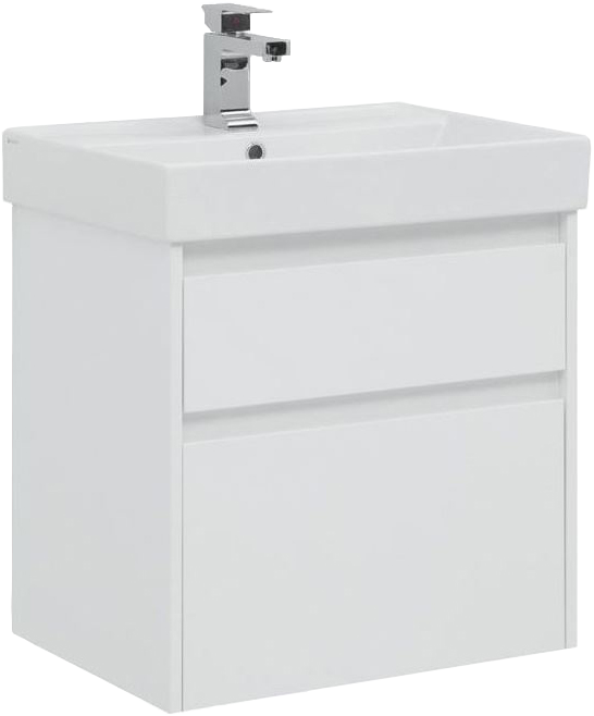 Тумба под раковину Aquanet Lino Nova Lite 60 2 ящика