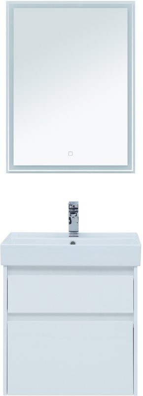 Тумба под раковину Aquanet Lino Nova Lite 60 2 ящика