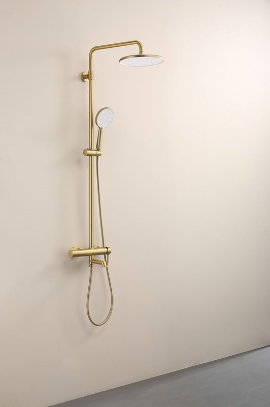 Душевая стойка Raglo R20.24.03 сатин золотой