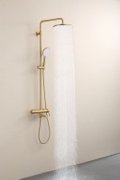 Душевая стойка Raglo R20.24.03 сатин золотой