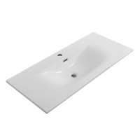 Мебельная раковина BelBagno 100 глянцевая белая