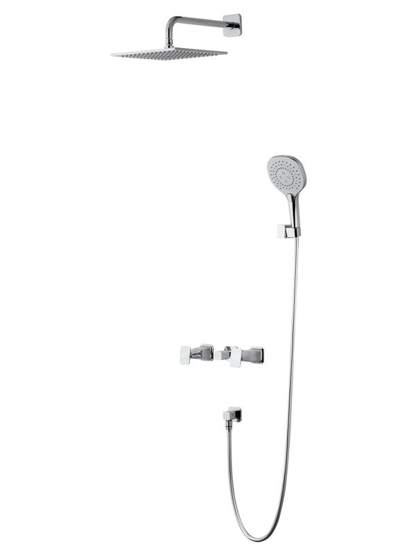 Душевой комплект Wonzon & Woghand Shakespeare WW-654701-CR хром