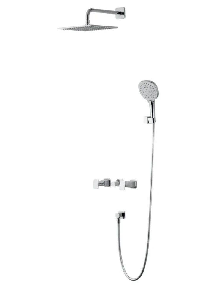Душевой комплект Wonzon & Woghand Shakespeare WW-654701-CR хром