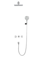 Душевой комплект Wonzon & Woghand Shakespeare WW-654701-CR хром