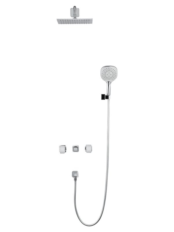 Душевой комплект Wonzon & Woghand Shakespeare WW-654701-CR хром