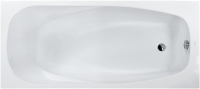 Акриловая ванна Vagnerplast Aronia 170x75 см, пристенная, белая, с каркасом