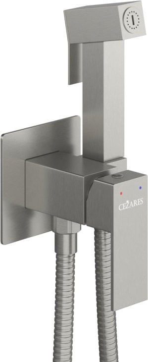 Гигиенический душ Cezares Slider SLIDER-DIF-IN С ВНУТРЕННЕЙ ЧАСТЬЮ, сатин