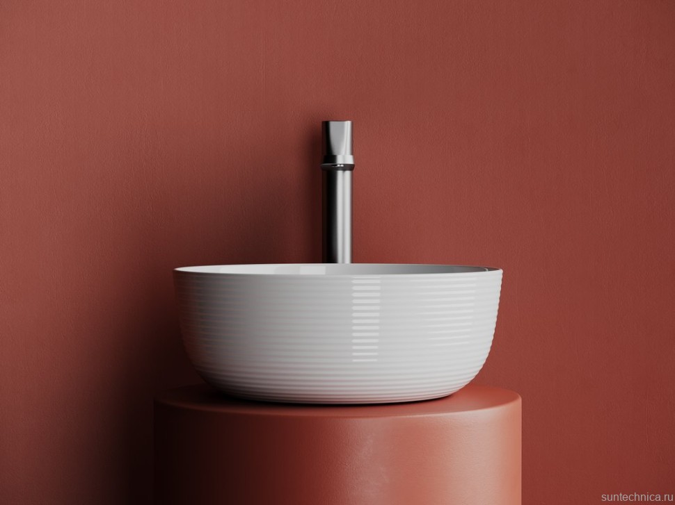 Накладная раковина Ceramicanova Element CN6073 белая глянцевая