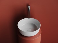 Накладная раковина Ceramicanova Element CN6073 белая глянцевая