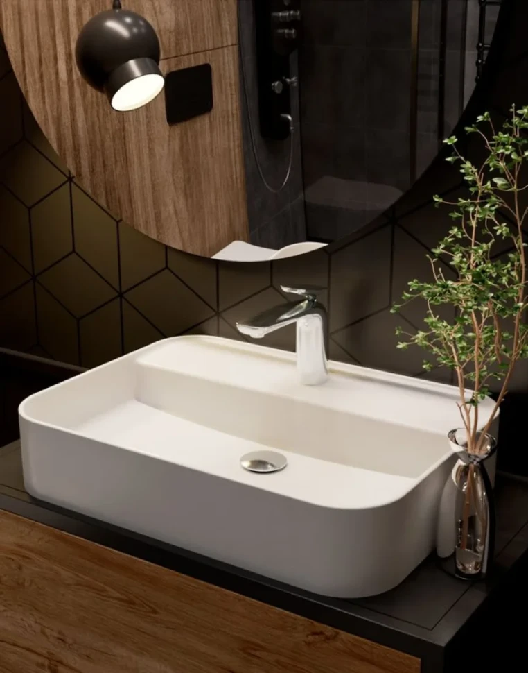 Смеситель для раковины хром, AQUAme Como AQM6510CR
