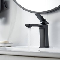 Смеситель для раковины Shevanik S8901H-1 черный Смеситель для раковины Shevanik S8901H-1 черный