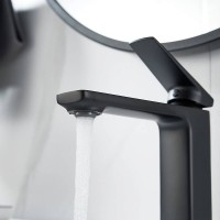 Смеситель для раковины Shevanik S8901H-1 черный Смеситель для раковины Shevanik S8901H-1 черный