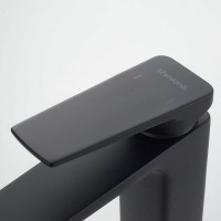 Смеситель для раковины Shevanik S8901H-1 черный Смеситель для раковины Shevanik S8901H-1 черный