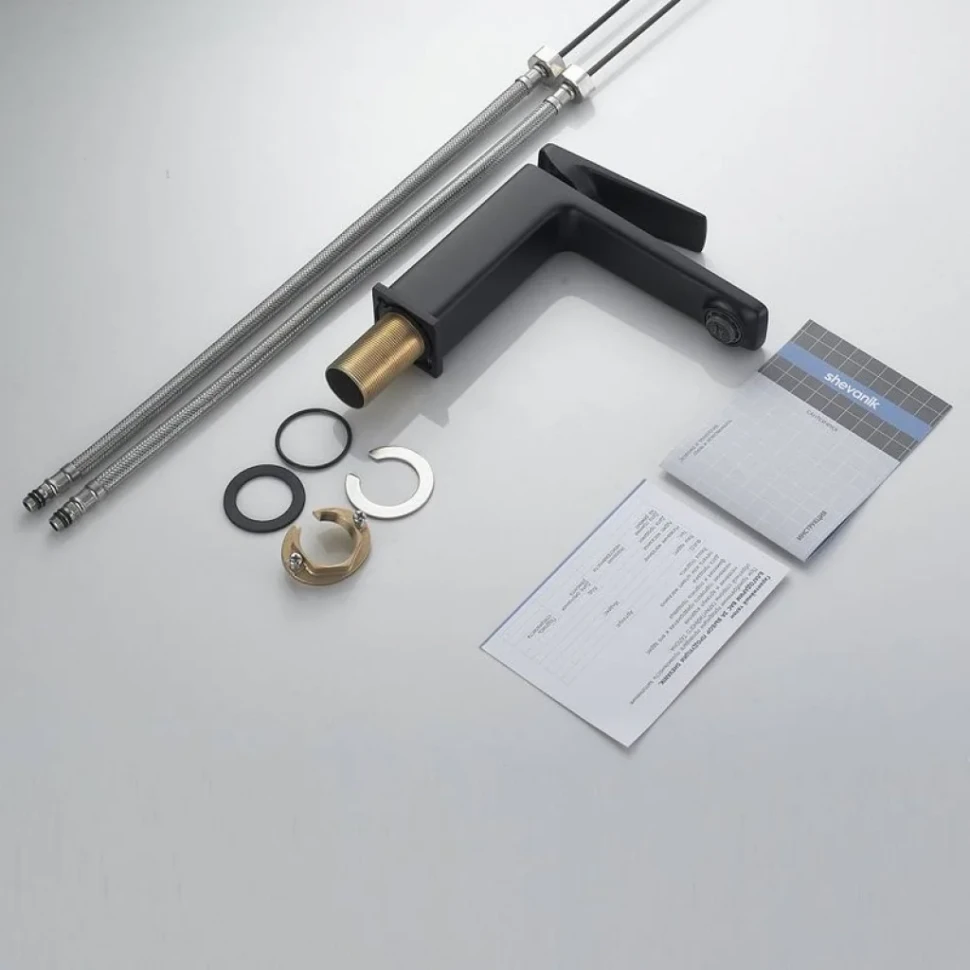 Смеситель для раковины Shevanik S8901H-1 черный