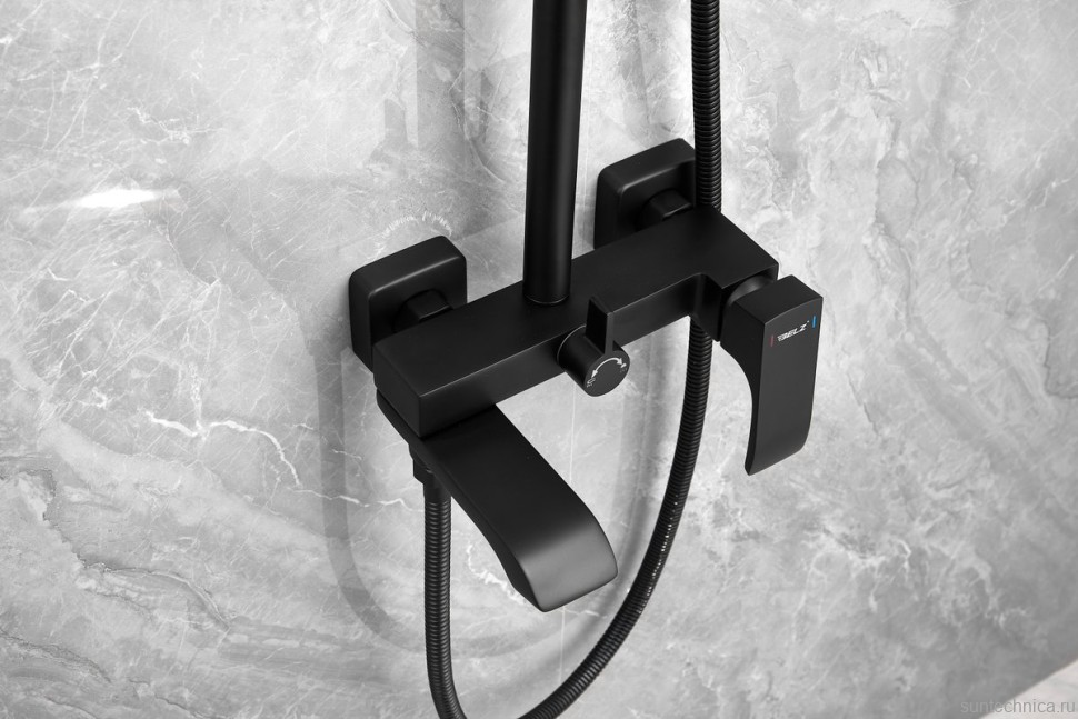 Душевая стойка BELZ B507 B24507-7 черная