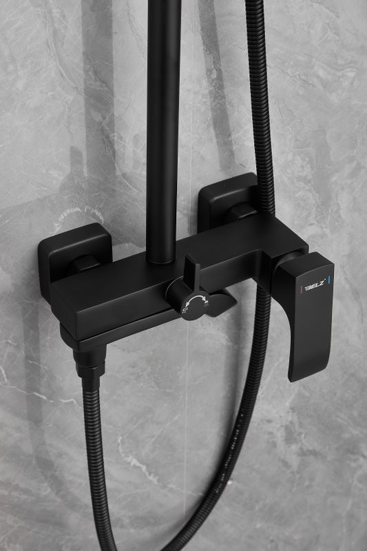 Душевая стойка BELZ B507 B24507-7 черная