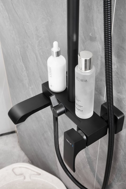 Душевая стойка BELZ B507 B24507-7 черная