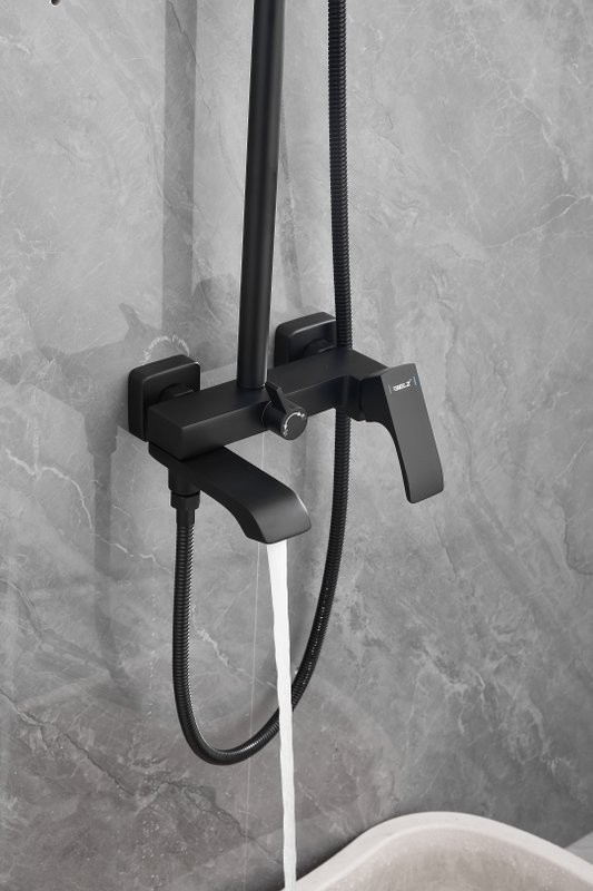 Душевая стойка BELZ B507 B24507-7 черная