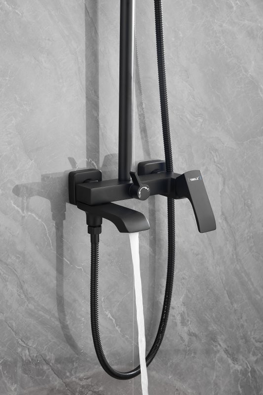 Душевая стойка BELZ B507 B24507-7 черная