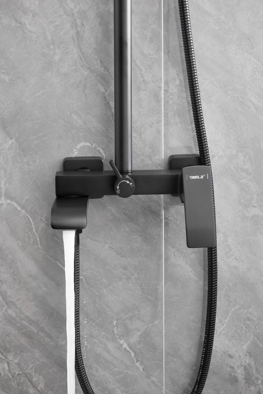 Душевая стойка BELZ B507 B24507-7 черная