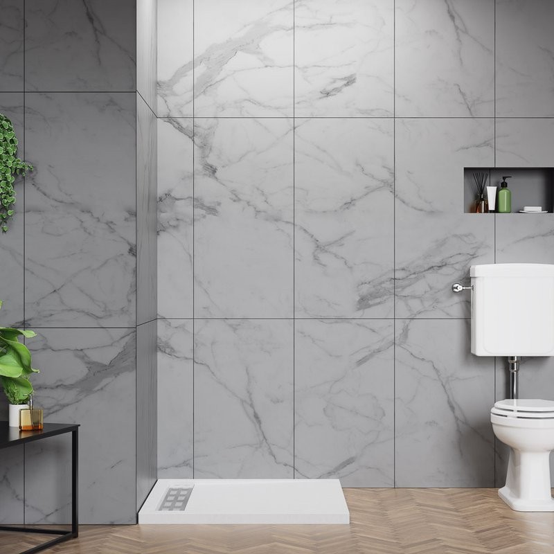 Поддон для душа BelBagno Due 90х90 см с сифоном