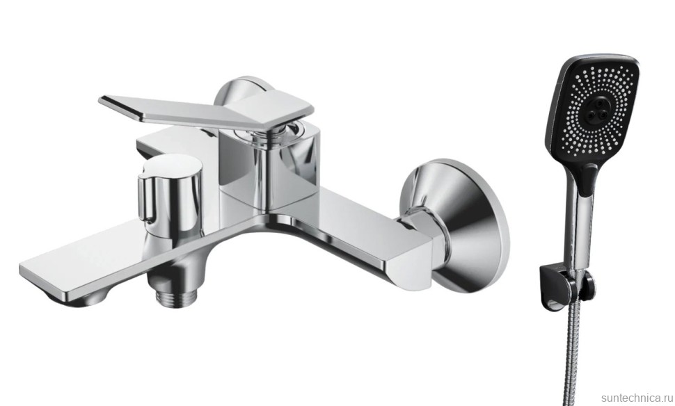 Смеситель для ванны с душем BELZ B618 B60618 хром
