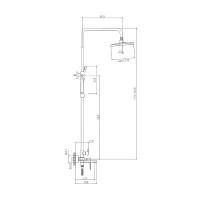 Душевая стойка Splenka S06 S06.24.06 черный