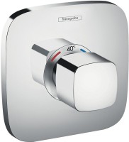 Термостатический смеситель встраиваемый Hansgrohe Ecostat E Highflow 15706000 С ВНУТРЕННЕЙ ЧАСТЬЮ, хром