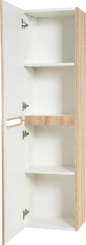 Шкаф пенал для ванной BelBagno Etna 40 L rovere bianco