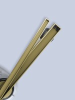 Душевой трап (лоток) AltroBagno Supremo AltroBagnoSupremo071237BG 80 см, решетка матовое золото, с сифоном, под плитку